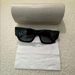 Jimmy Choo Black Sunglasses